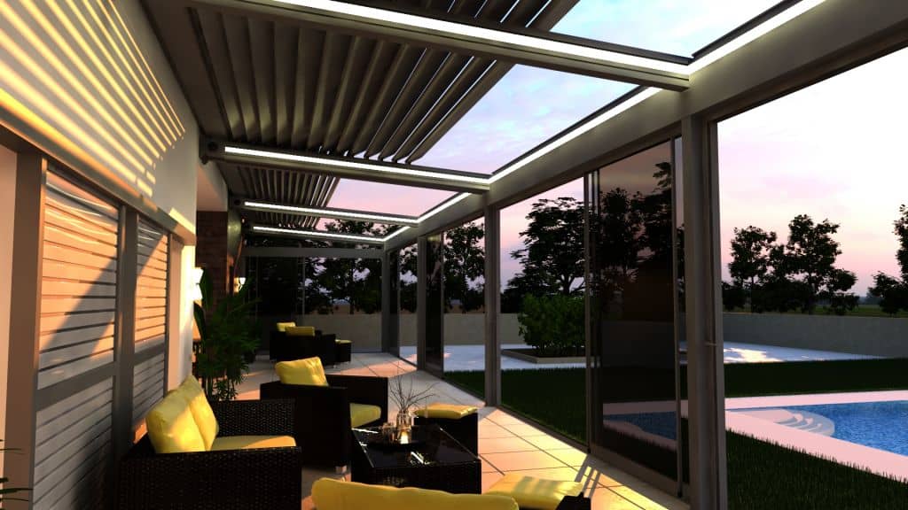 Bioklimatik Rolling Roof Sistemleri